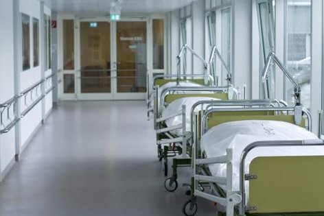 Leere Krankenhausbetten auch in der zweiten Pandemiewelle in Schleswig-Holstein