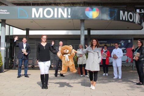 Teddybären als Trostspender für Kinder im Krankenhaus