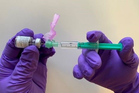 Klinikpersonal nimmt Impfprogramm gut an