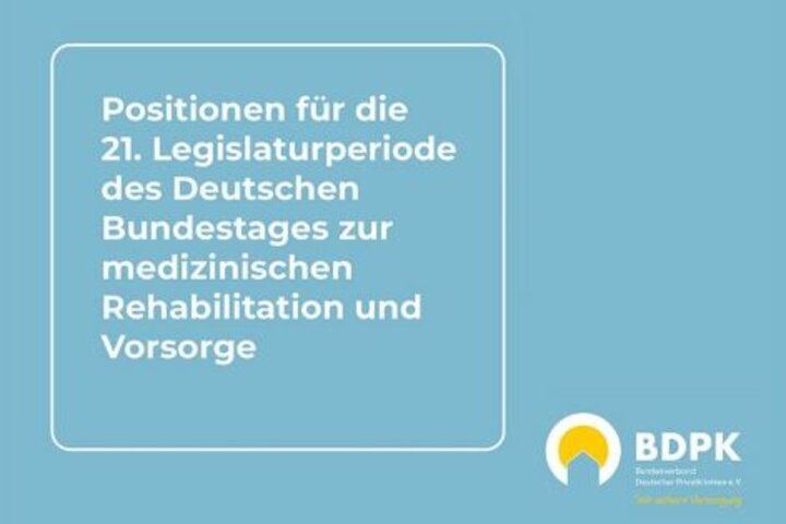 BDPK Positionen zur Reha und Vorsorge