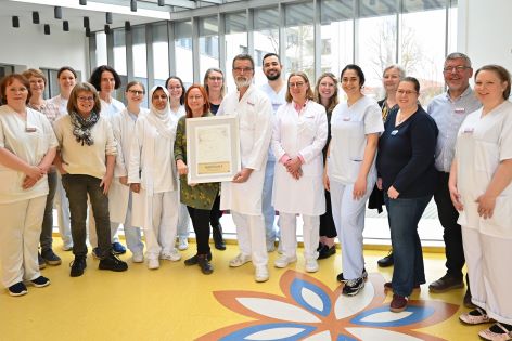 Allgemeine Klinik in Bad Segeberg als babyfreundliches Krankenhaus zertifiziert.