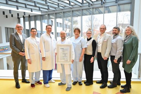 Stroke Unit der Segeberger Kliniken erneut zertifiziert.